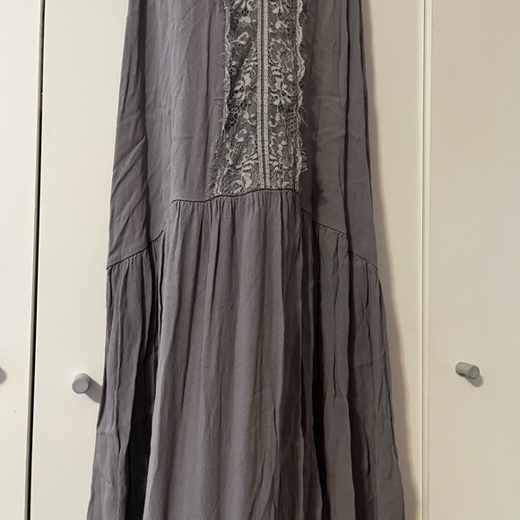 NWT O/S American Eagle Purple Sleeveless Lace Pullover Summer Dress - Picture 13 of 16